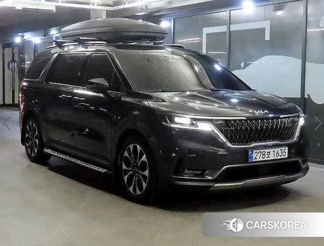 Kia Carnival 4th generation 2021 Серый из Кореи