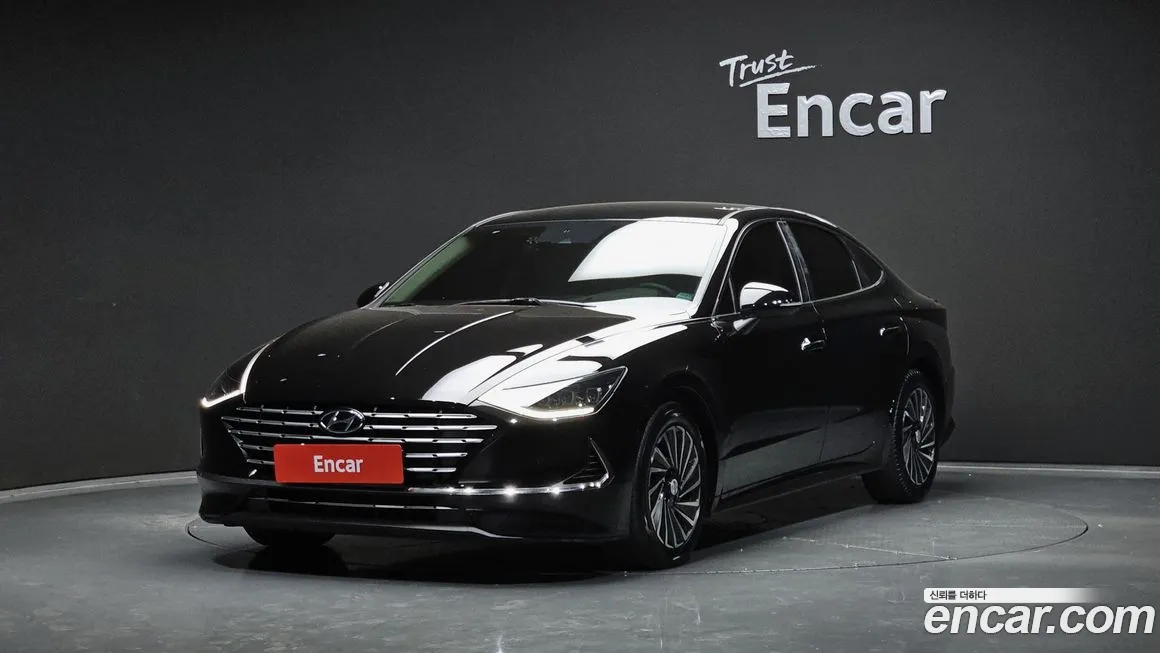 Hyundai Sonata Hybrid (DN8) 2021 Черный из Кореи