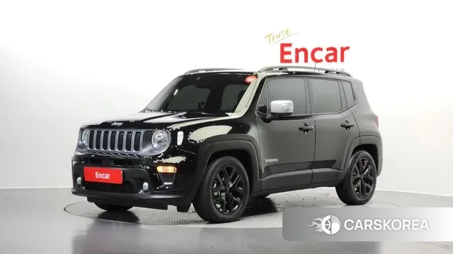 Jeep Renegade 2022 Черный из Кореи