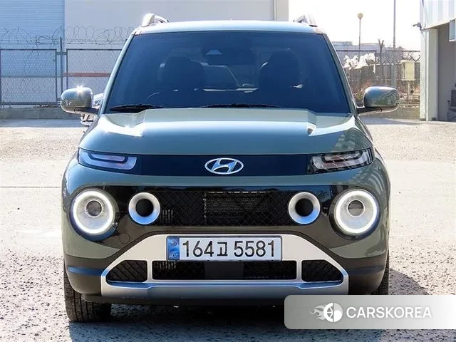 Hyundai Casper 2024 Темно-зеленый из Кореи