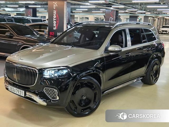 Mercedes-Benz GLS - Class X167 2024 Черный двухцветный из Кореи