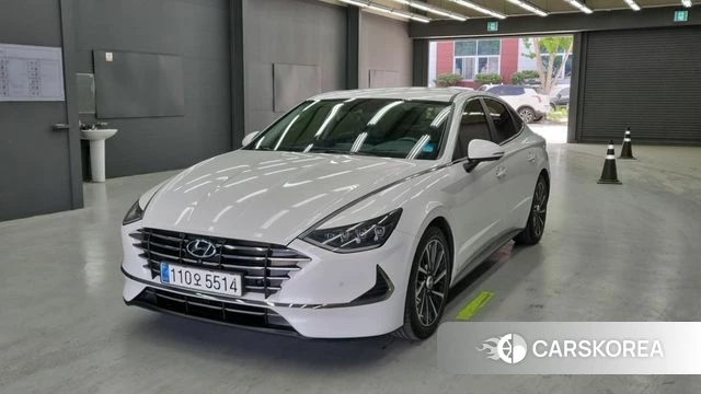 Hyundai Sonata (DN8) 2021 Белый из Кореи