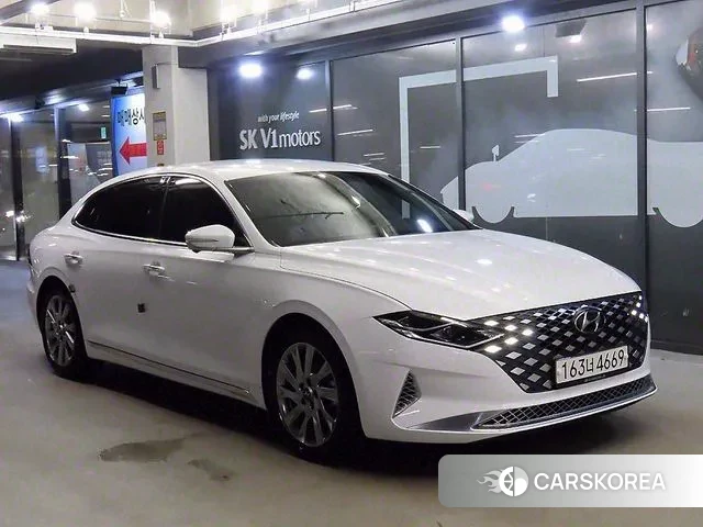 Hyundai The New Grandeur IG Hybrid 2020 Белый из Кореи