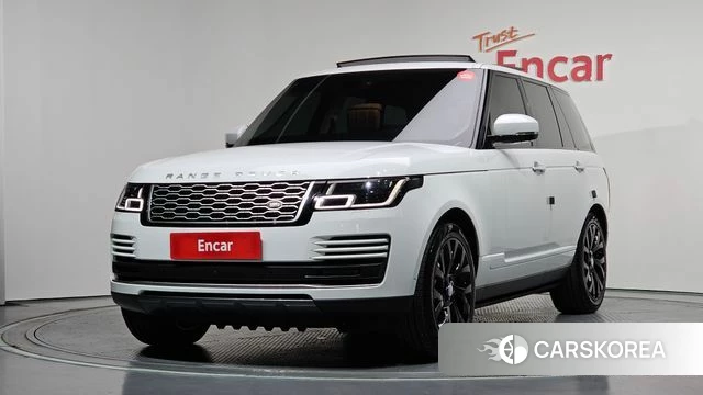 Land Rover Range Rover 4th Generation 2021 Белый из Кореи