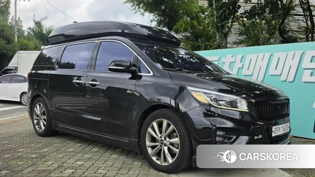 Kia The New Carnival 2019 Черный из Кореи
