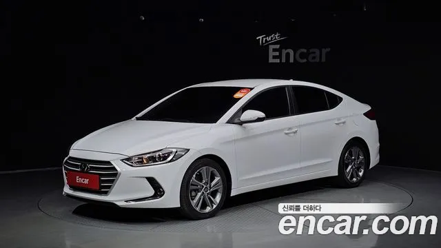 Hyundai Avante AD 2018 Белый из Кореи
