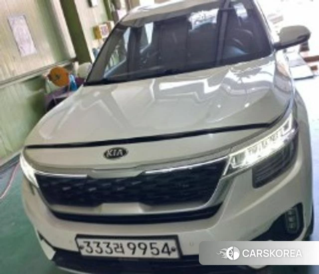 Kia Seltos 2019 Белый из Кореи