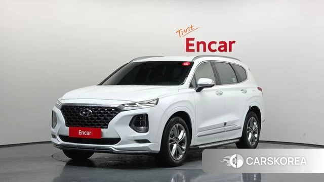 Hyundai Santa Fe TM 2019 Белый из Кореи