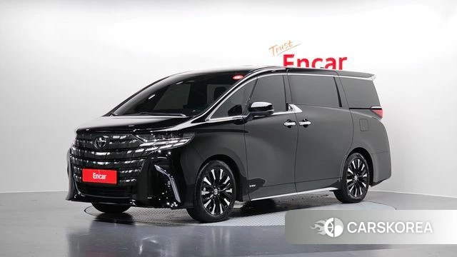 Toyota Alphard 4th Generation 2024 Черный из Кореи