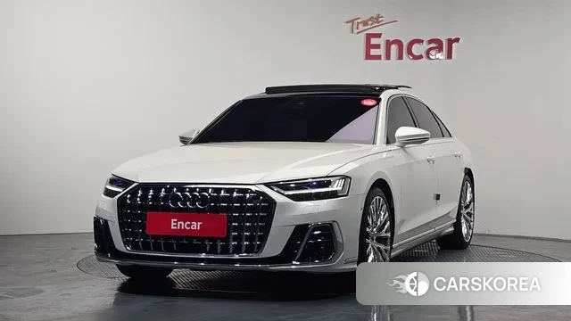 Audi A8 (D5) 2020 Белый из Кореи