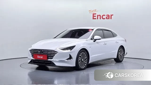 Hyundai Sonata Hybrid (DN8) 2020 Белый из Кореи