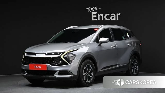 Kia Sportage 5th Generation Hybrid 2022 Серебристо-серый из Кореи