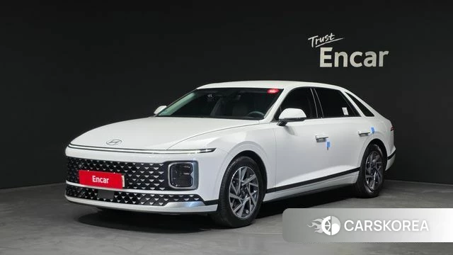 Hyundai Grandeur Hybrid (GN7) 2023 Белый из Кореи