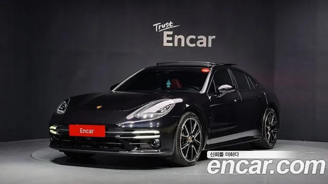 Porsche Panamera (971) 2022 Черный из Кореи