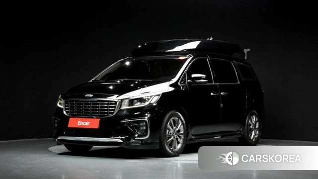 Kia The New Carnival 2018 Черный из Кореи