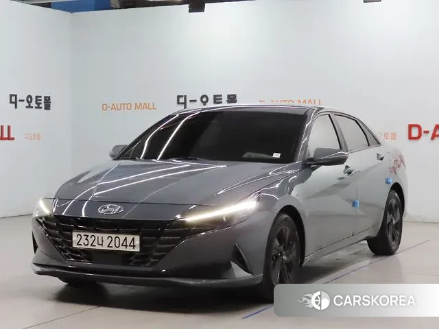 Hyundai Avante Hybrid (CN7) 2021 Серый из Кореи