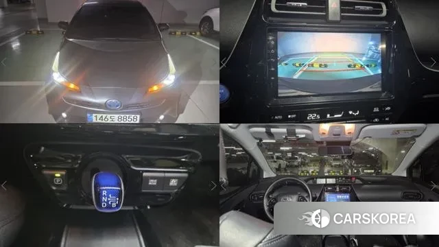 Toyota Prius 4th Generation 2021 Серый из Кореи