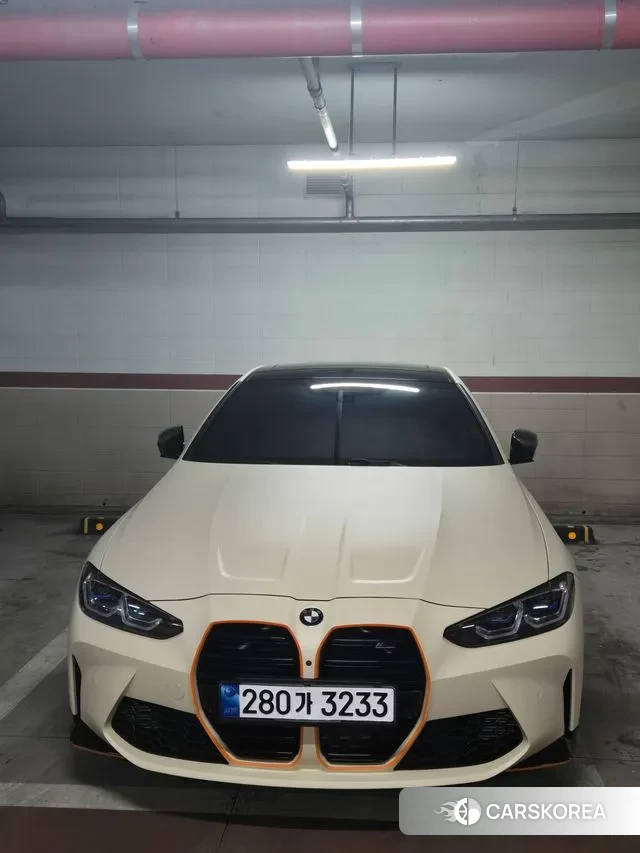 BMW 4 Series (G22) 2021 Синий из Кореи