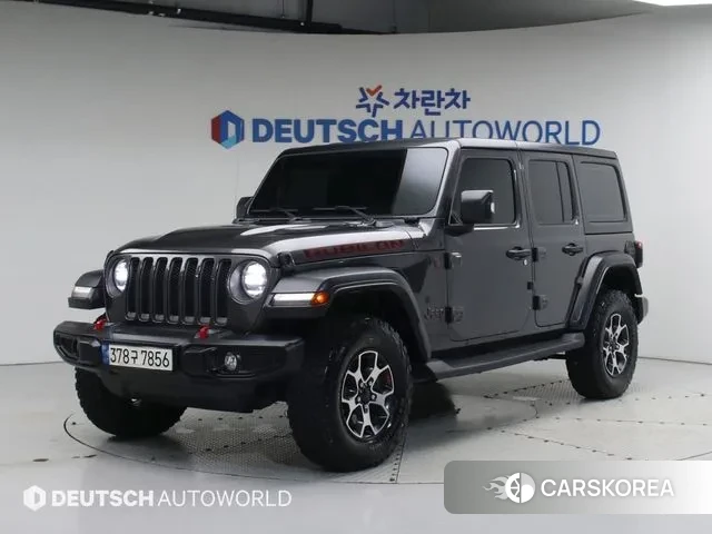Jeep Wrangler (JL) 2021 Серый из Кореи