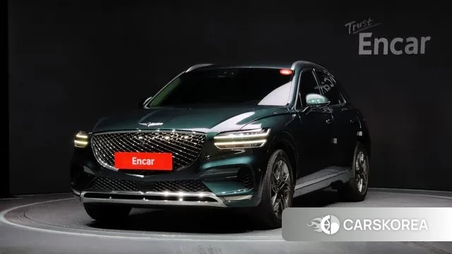 Genesis GV70 2021 Темно-зеленый из Кореи