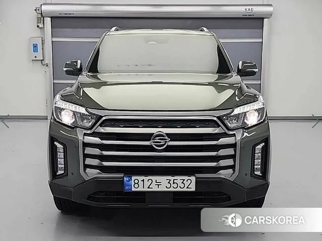 Ssangyong The New Rexton Sport 2023 Зеленый из Кореи
