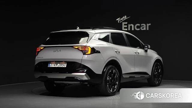 Kia The New Sportage 5th Generation 2025 Серебристо-серый из Кореи