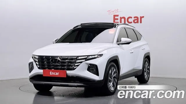 Hyundai Tucson Hybrid (NX4) 2023 Белый из Кореи