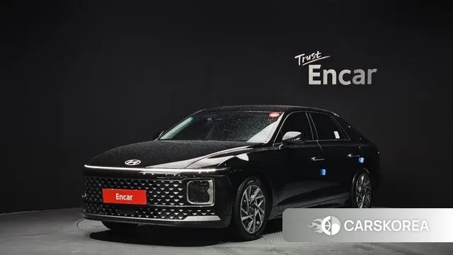 Hyundai Grandeur (GN7) 2023 Черный из Кореи