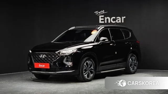 Hyundai Santa Fe TM 2018 Черный из Кореи