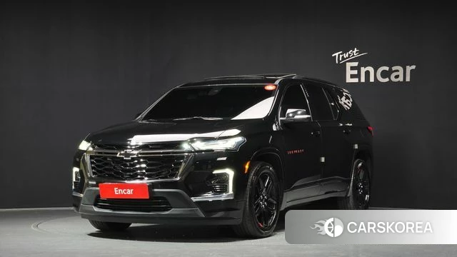 Chevrolet (GM Daewoo) Traverse 2022 Черный из Кореи