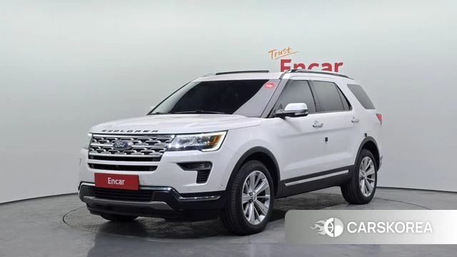 Ford Explorer 2018 Белый из Кореи