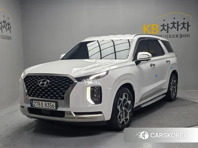 Hyundai Palisade 2022 Белый из Кореи