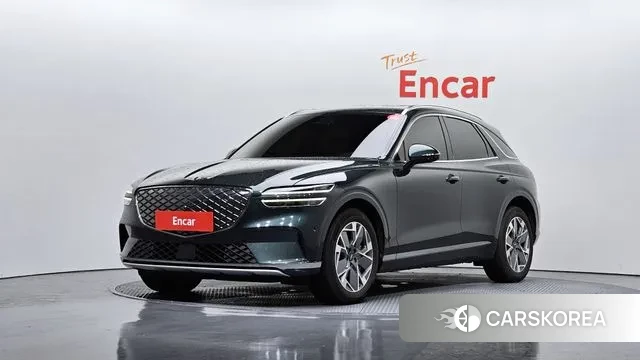 Genesis Electrified GV70 2022 Темно-зеленый из Кореи
