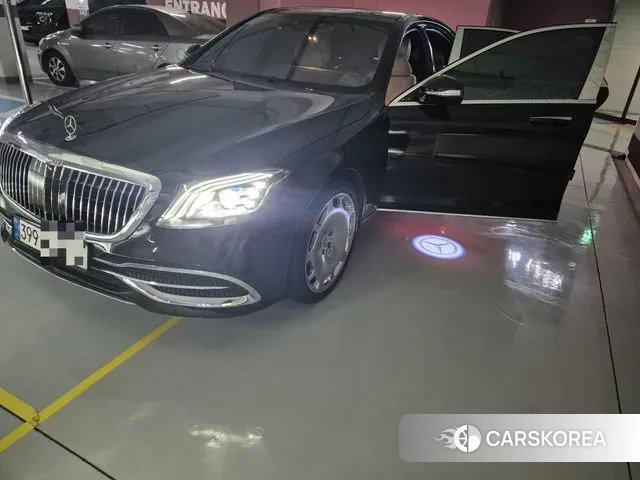 Mercedes-Benz S-Class W222 2018 Черный из Кореи