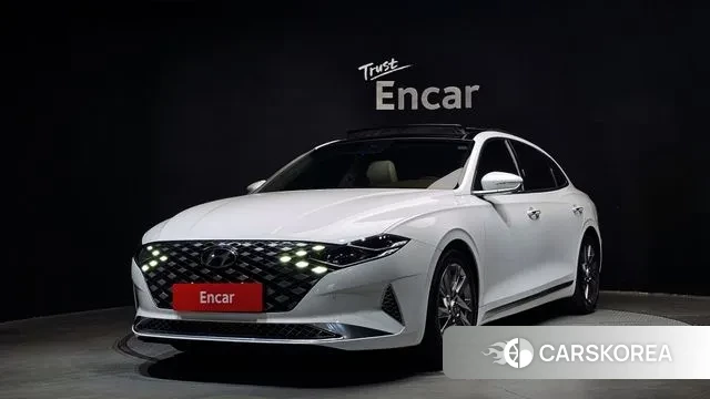 Hyundai The New Grandeur IG Hybrid 2020 Белый из Кореи