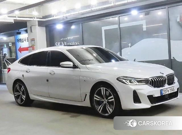 BMW 6 Series GT (G32) 2022 Белый из Кореи