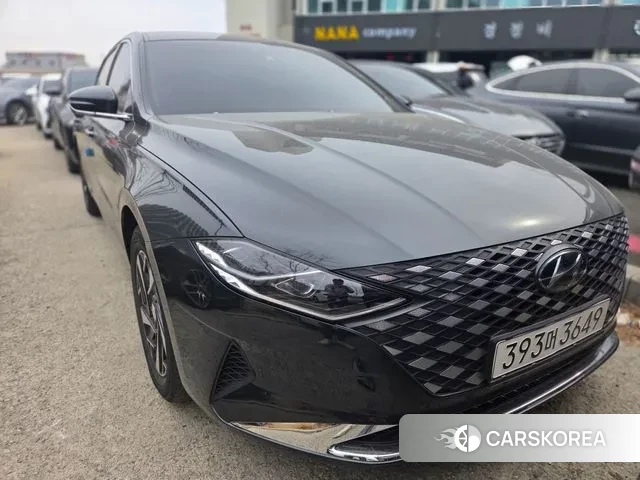 Hyundai The New Grandeur IG Hybrid 2022 Черный из Кореи