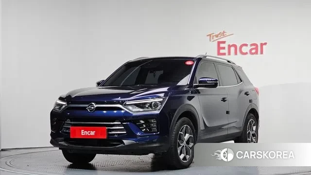 Ssangyong Beautiful Korando 2020 Синий из Кореи