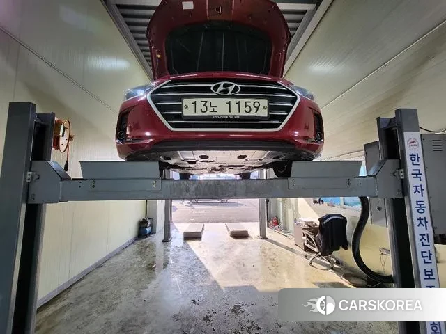 Hyundai Avante AD 2018 Красный из Кореи