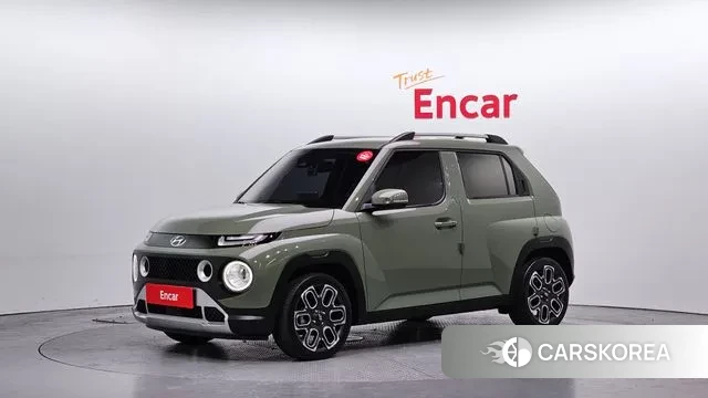 Hyundai Casper 2024 Темно-зеленый из Кореи