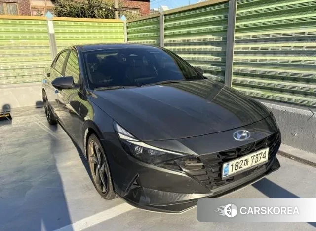 Hyundai Avante (CN7) 2021 Серый из Кореи