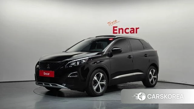 Peugeot 3008 second generation 2019 Черный из Кореи
