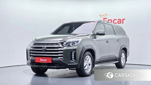 Ssangyong The New Rexton Sport 2021 Зеленый из Кореи
