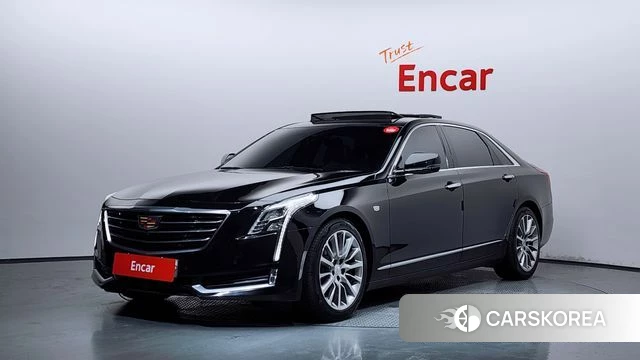 Cadillac CT6 2018 Черный из Кореи