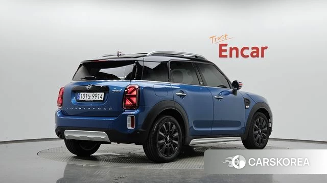 Mini Cooper Countryman 2024 Синий из Кореи
