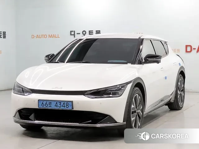 Kia EV6 2022 Белый из Кореи