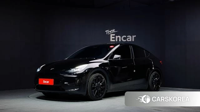 Tesla Model Y 2023 Черный из Кореи