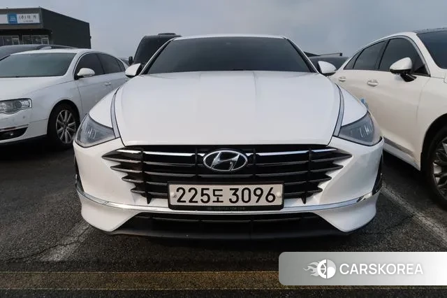 Hyundai Sonata (DN8) 2019 Белый из Кореи
