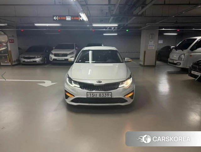Kia The New K5 2nd generation 2018 Белый из Кореи
