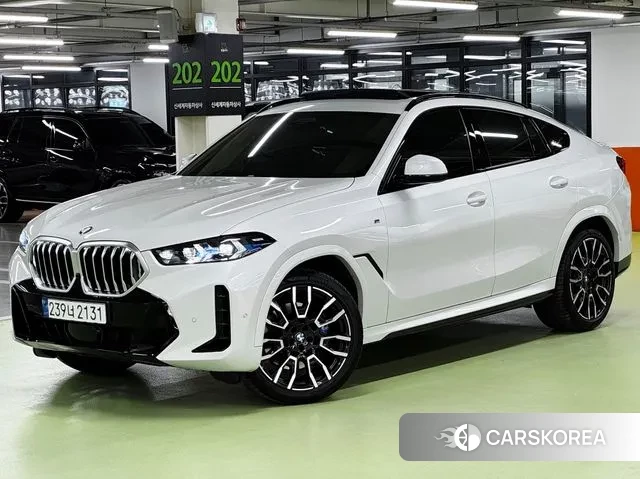 BMW X6 (G06) 2024 Белый из Кореи